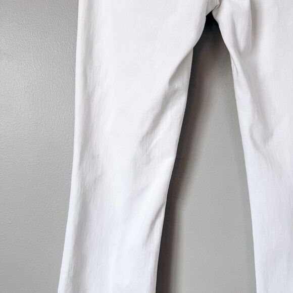 J Brand Mid Rise Flare White Jean Size 28 - Picture 6 of 10